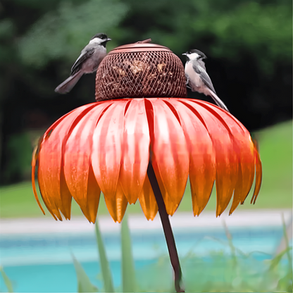 Bella – Distributeur de nourriture pour oiseaux en forme de fleur de jardin