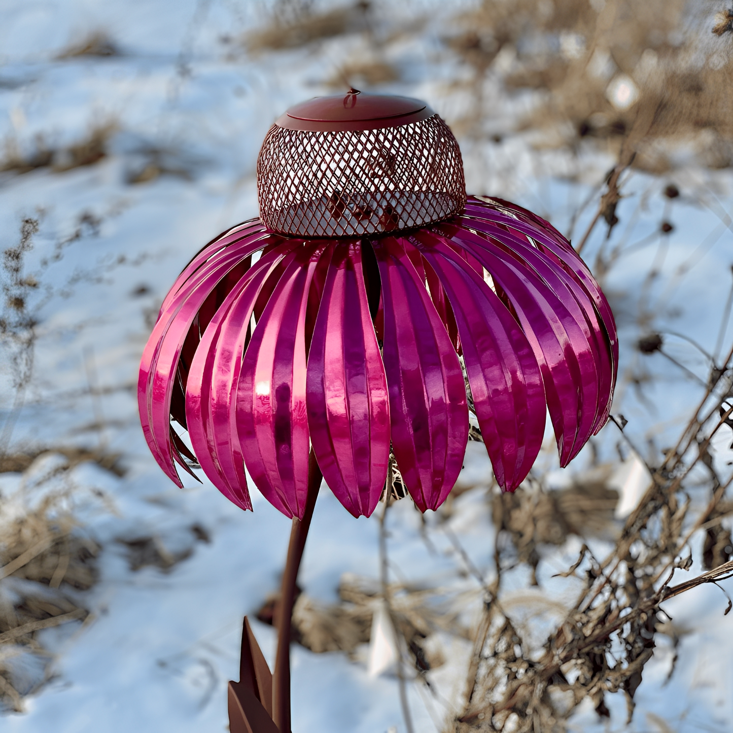 Bella – Distributeur de nourriture pour oiseaux en forme de fleur de jardin