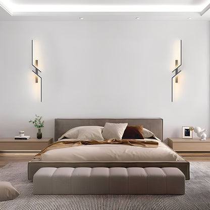Lina – Applique Murale à Bandes Moderne Minimaliste