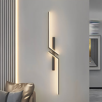 Lina – Applique Murale à Bandes Moderne Minimaliste