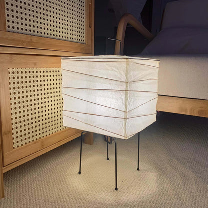 Airi – Lampadaire en papier de riz japonais