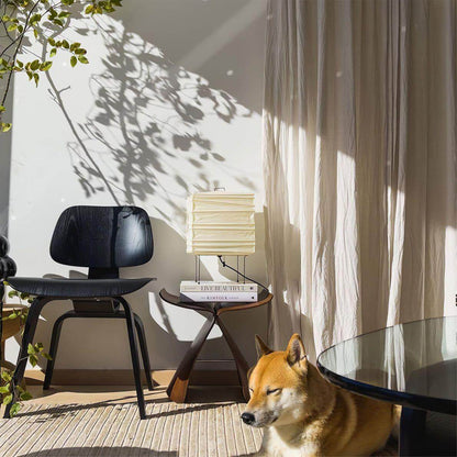 Airi – Lampadaire en papier de riz japonais