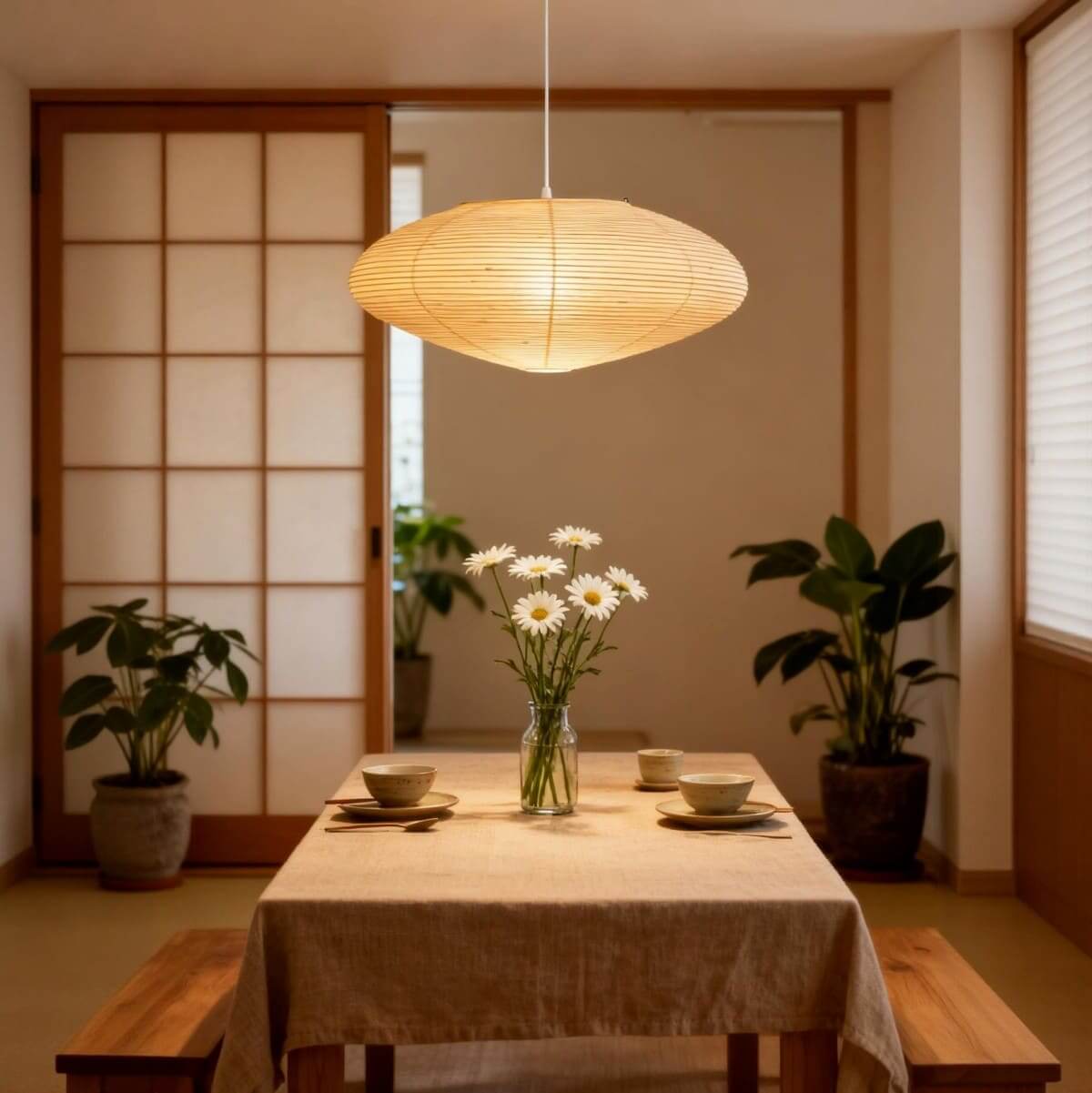 Akemi – Suspension en papier Washi