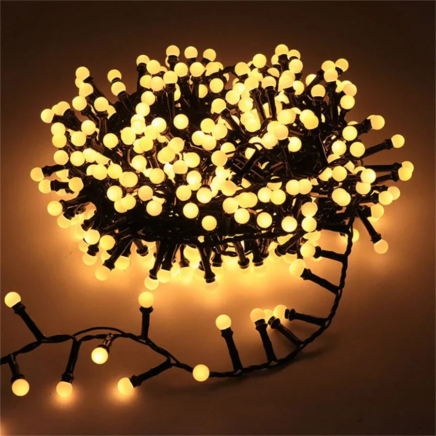 Guirlande Lumineuse en Boules Imperméables