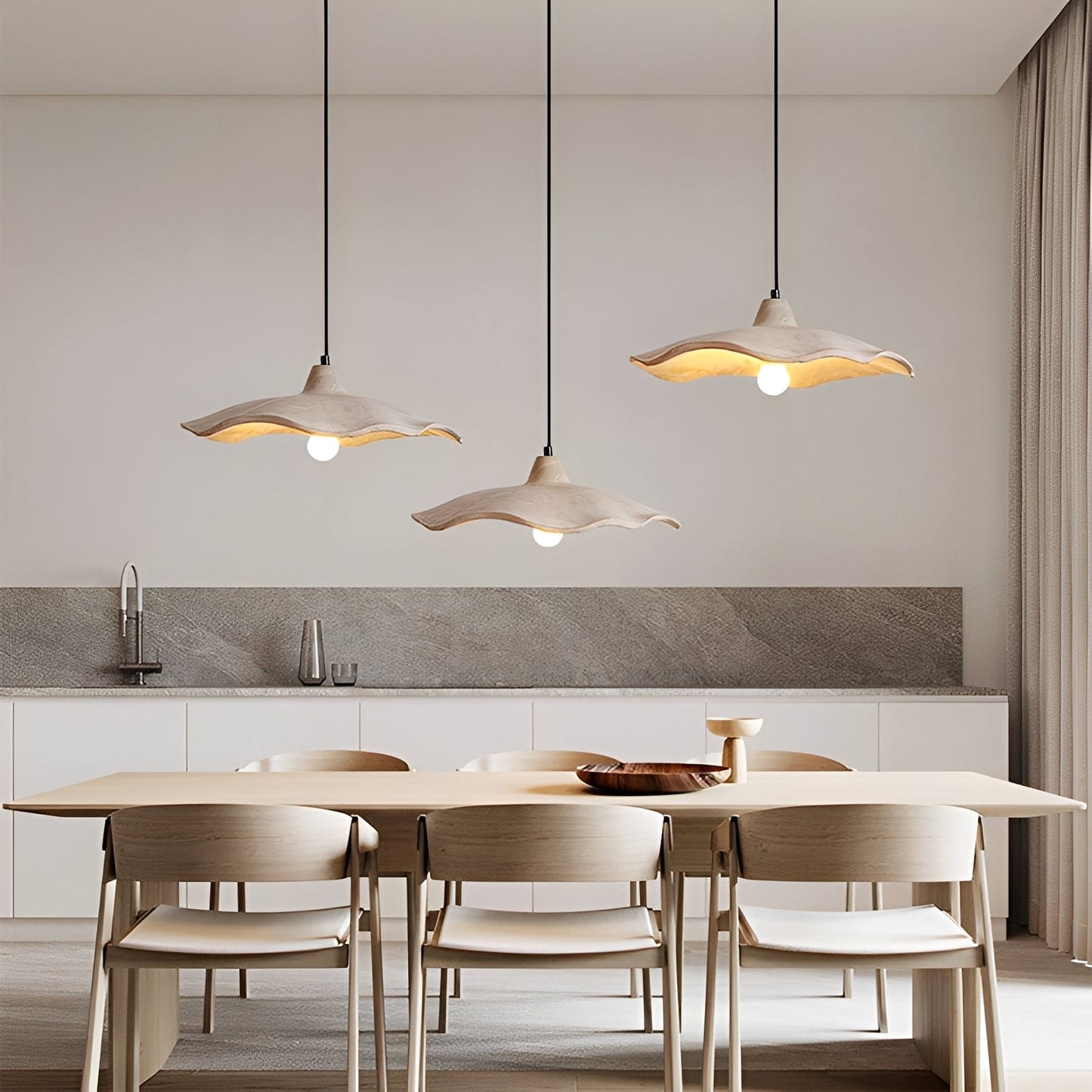 Hikari – Lampe Suspendue Rétro Japonaise