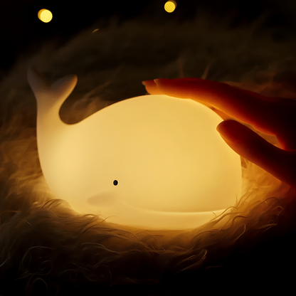 Nori – Lumière d'Ambiance Baleine Colorée