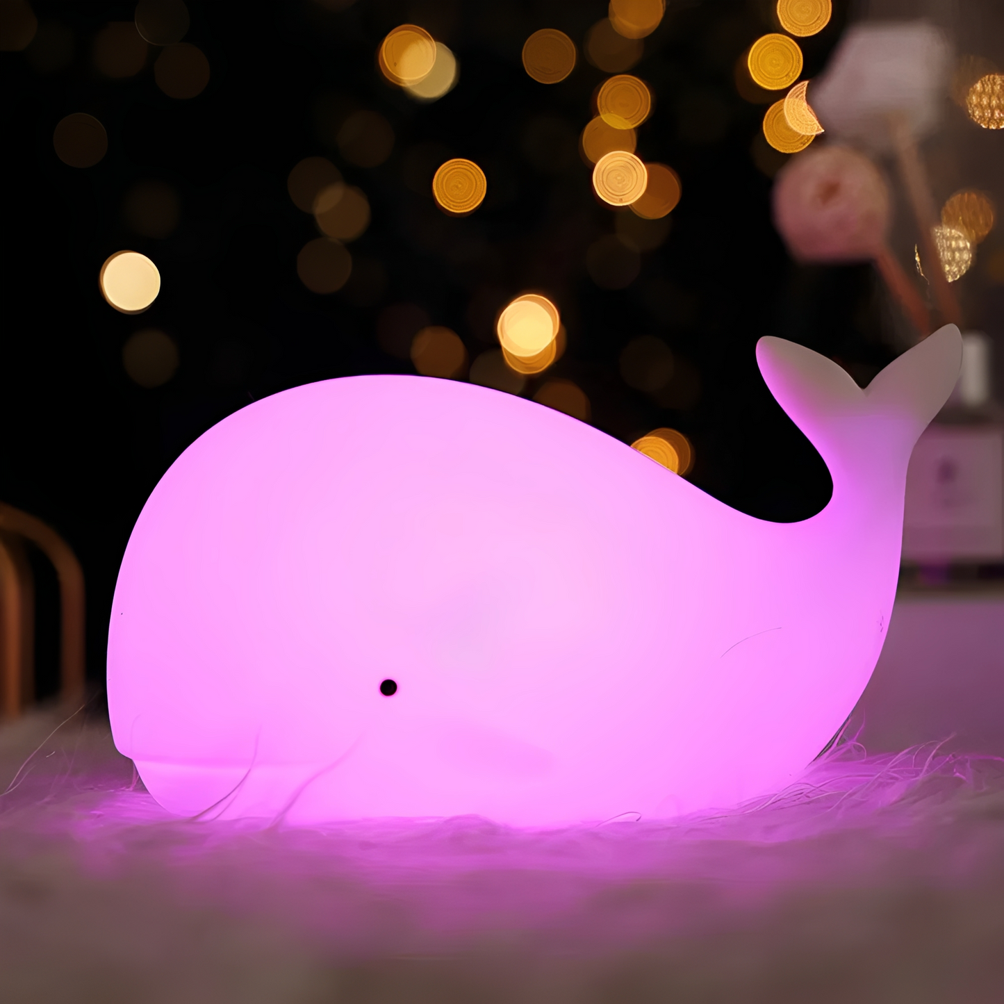 Nori – Lumière d'Ambiance Baleine Colorée