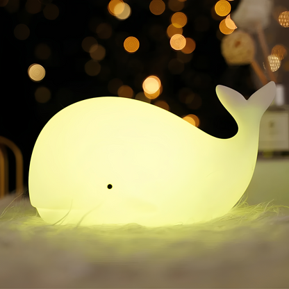 Nori – Lumière d'Ambiance Baleine Colorée