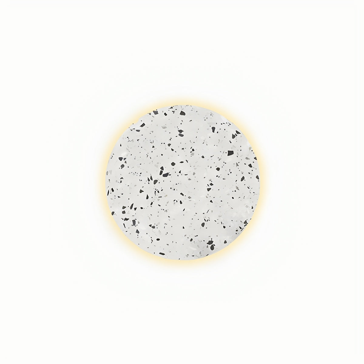 Yura – Applique murale ronde en terrazzo nordique