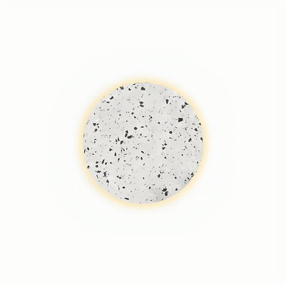 Yura – Applique murale ronde en terrazzo nordique