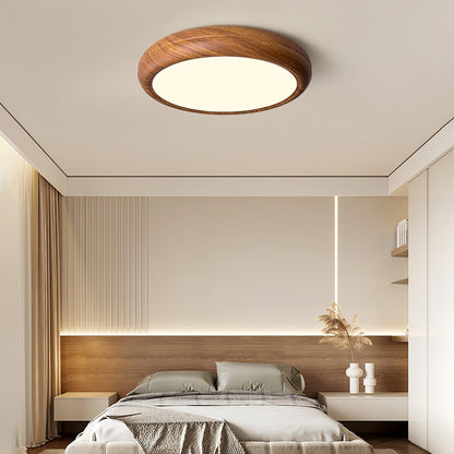 Meilin – Lampe de plafond créative en noyer