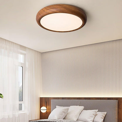Meilin – Lampe de plafond créative en noyer