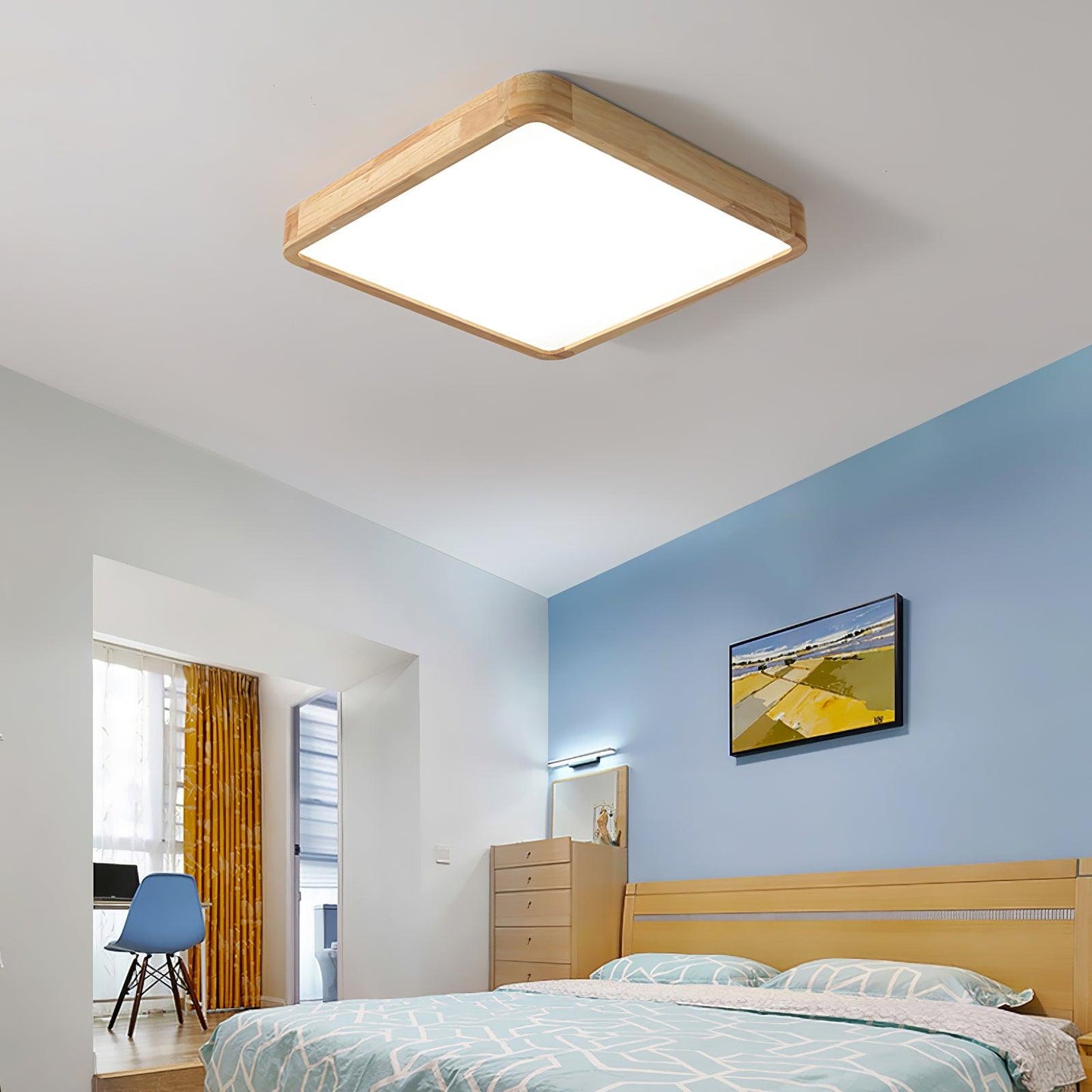 Rika – Moderne Plafonnier LED Rectangulaire