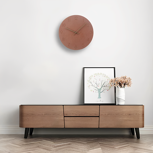 Zendy – Horloge Murale Minimaliste Colorée