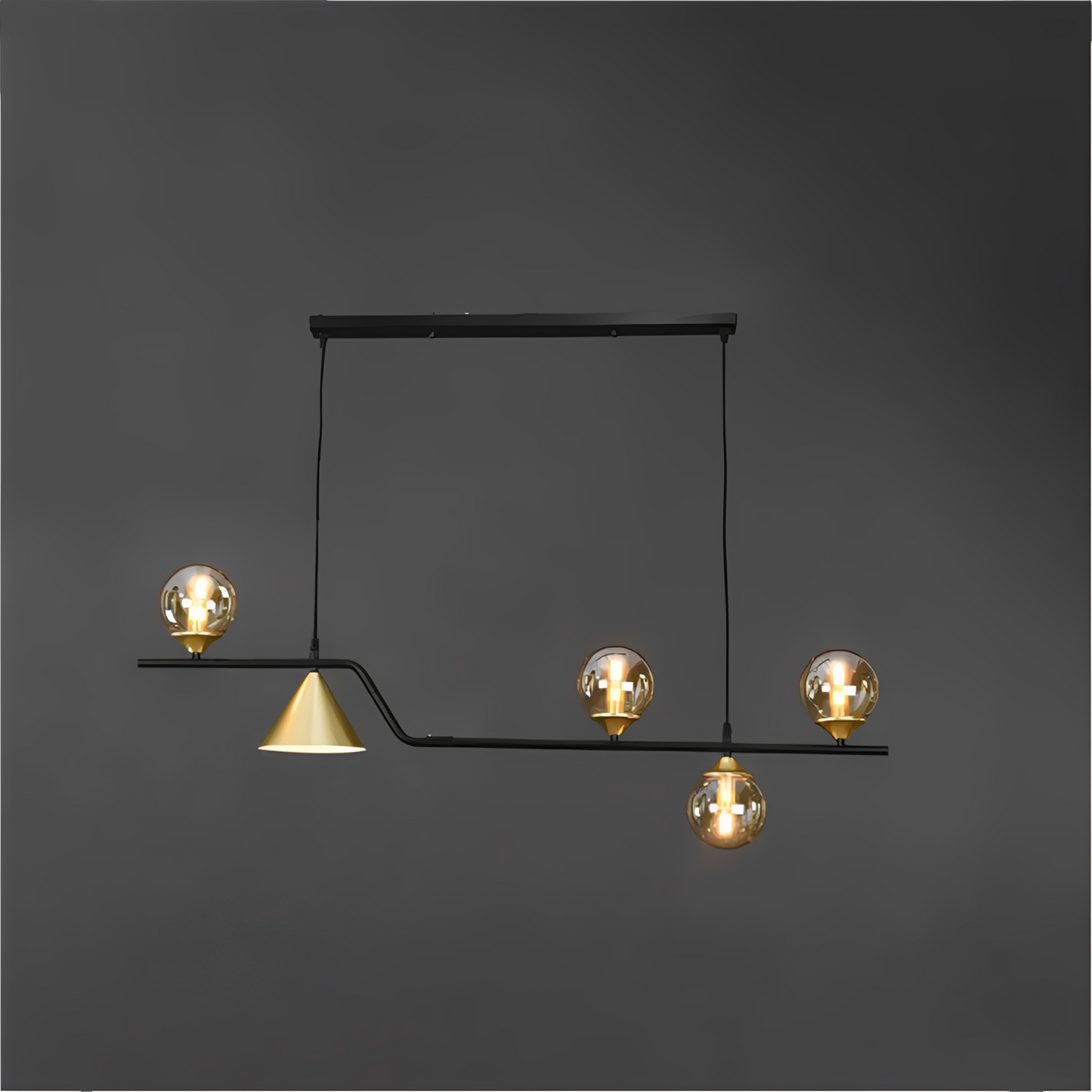 Nordvik – Suspension Nordique Multilampe