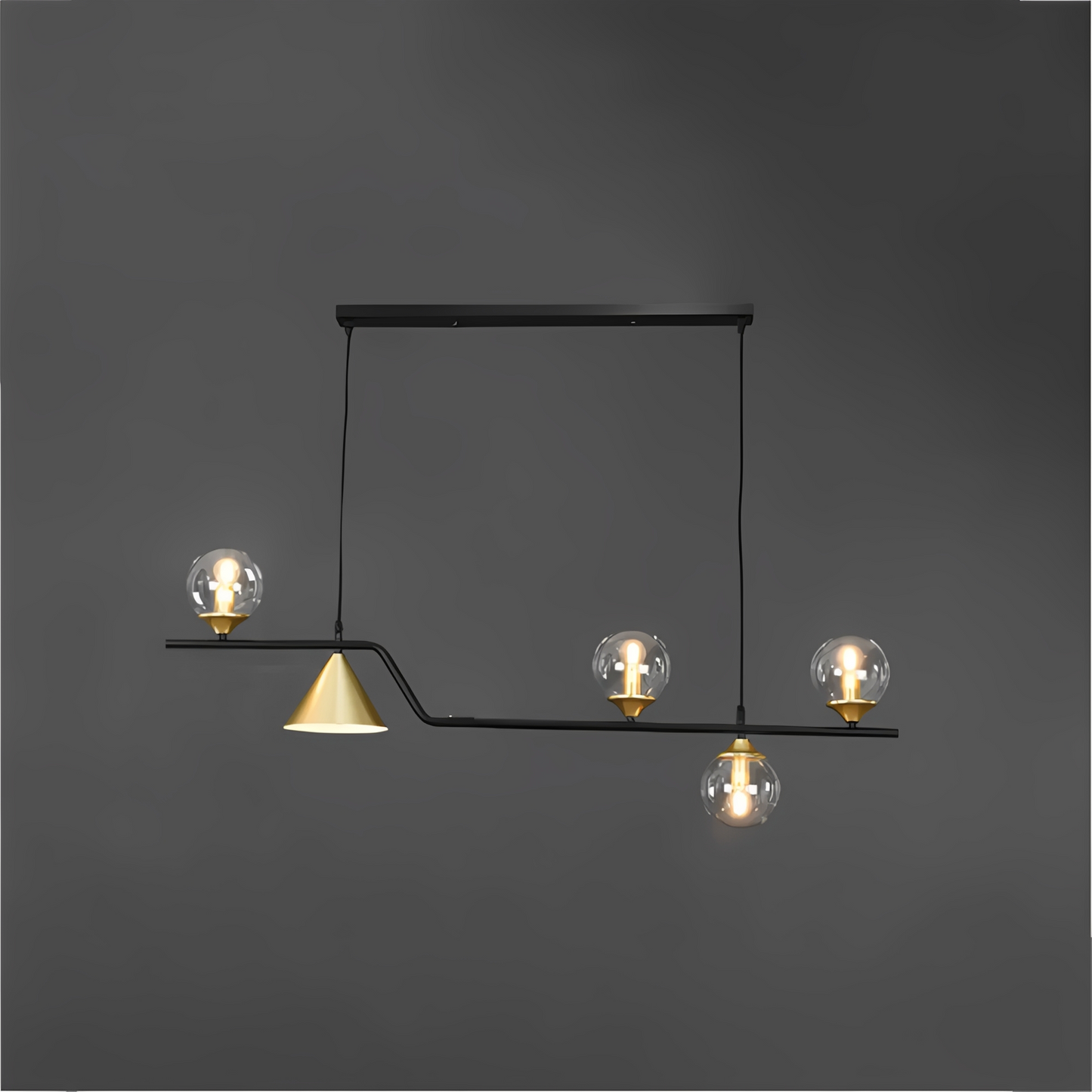 Nordvik – Suspension Nordique Multilampe