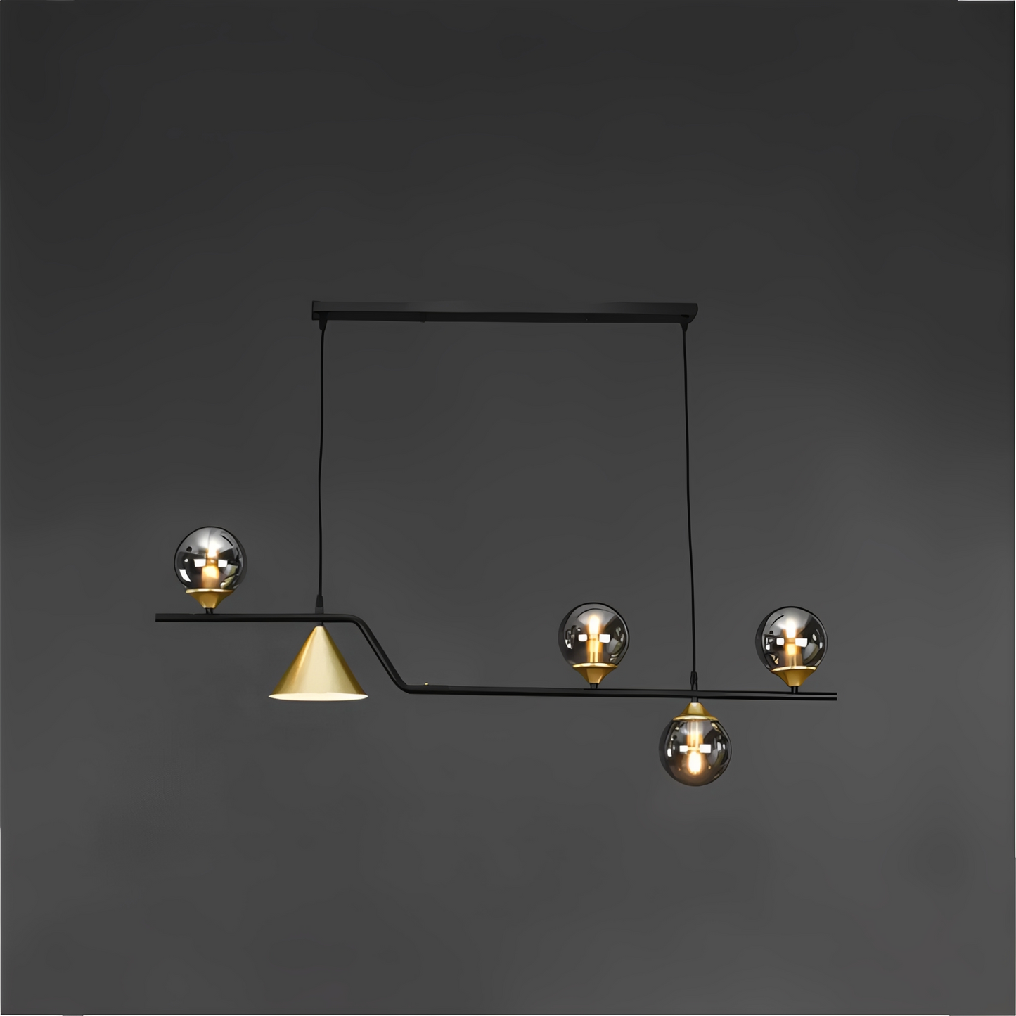 Nordvik – Suspension Nordique Multilampe