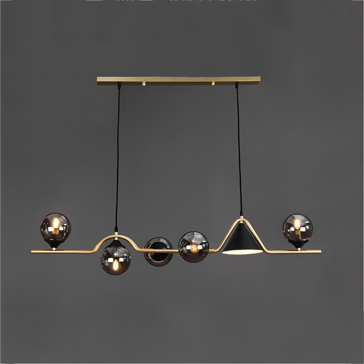 Nordvik – Suspension Nordique Multilampe