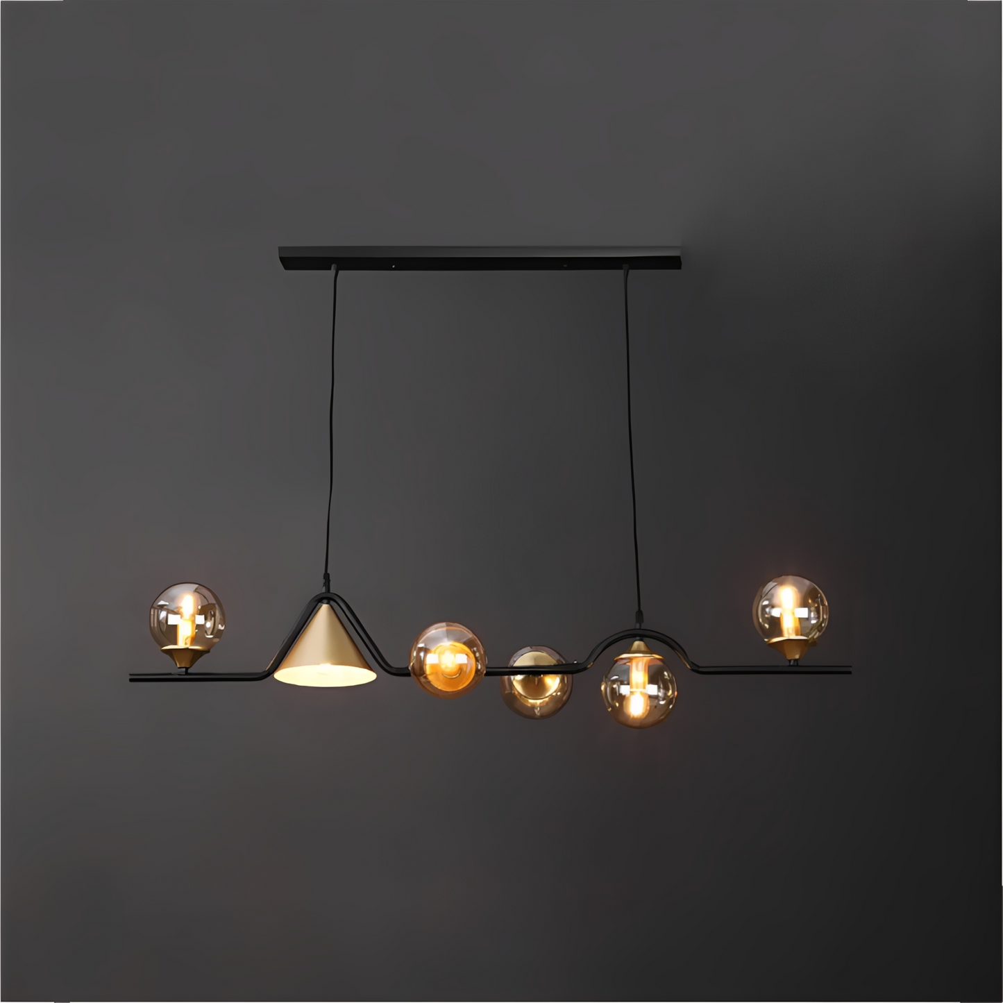 Nordvik – Suspension Nordique Multilampe