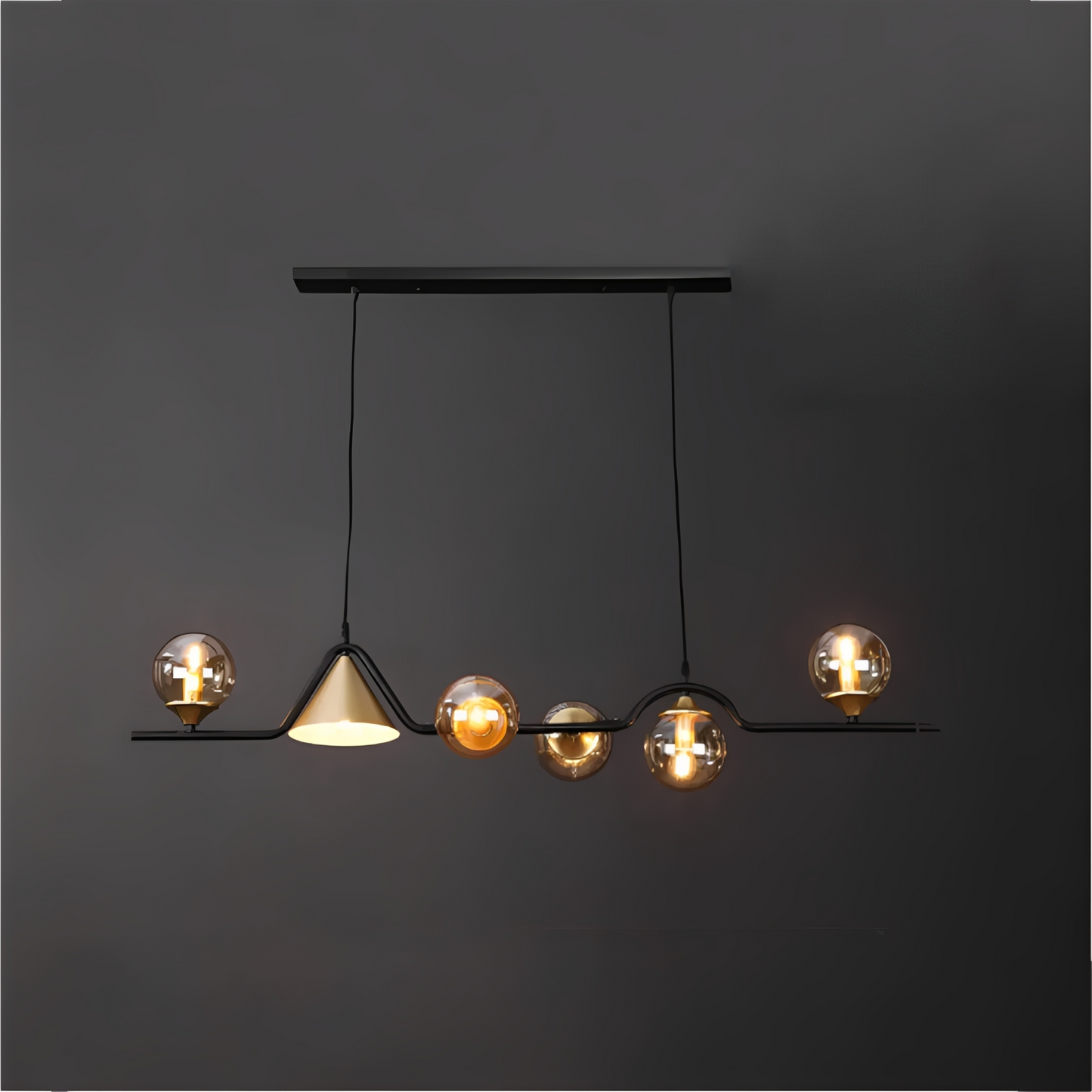 Nordvik – Suspension Nordique Multilampe