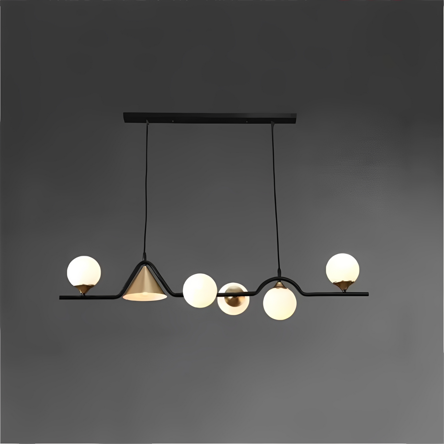 Nordvik – Suspension Nordique Multilampe