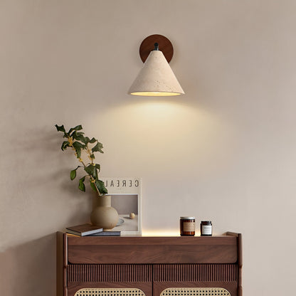 Erwin – Applique Murale en Pierre Jaune Antique