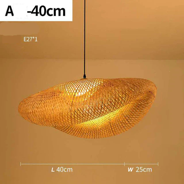 Lampe Zen en Bambou Naturel