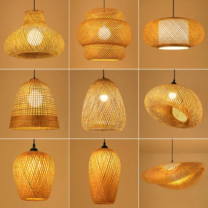 Lampe Zen en Bambou Naturel