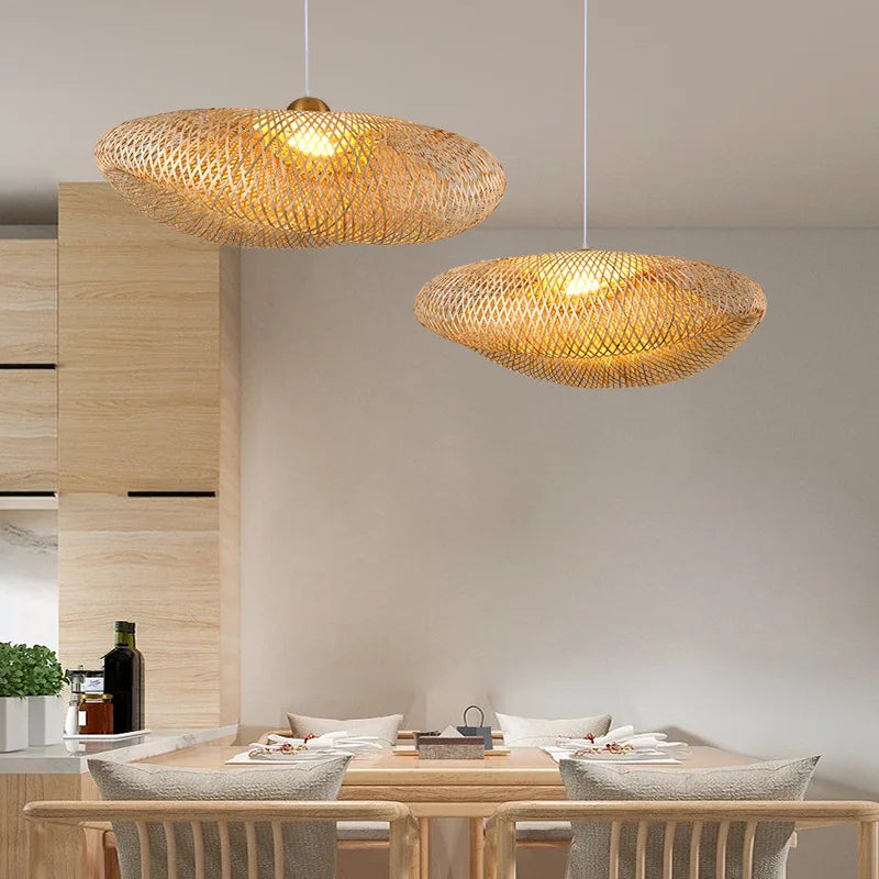 Lampe Zen en Bambou Naturel