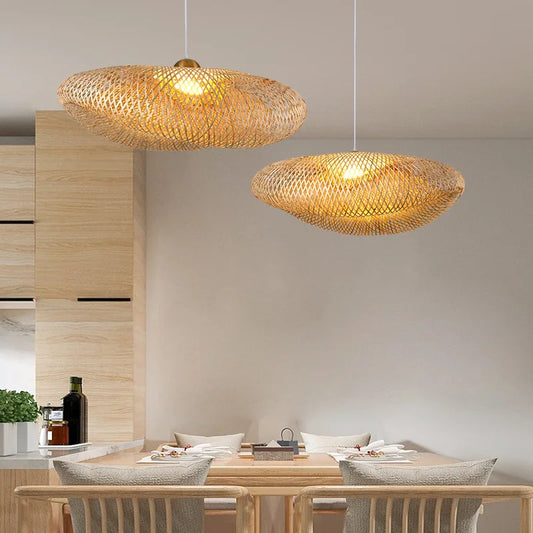 Lampe Zen en Bambou Naturel