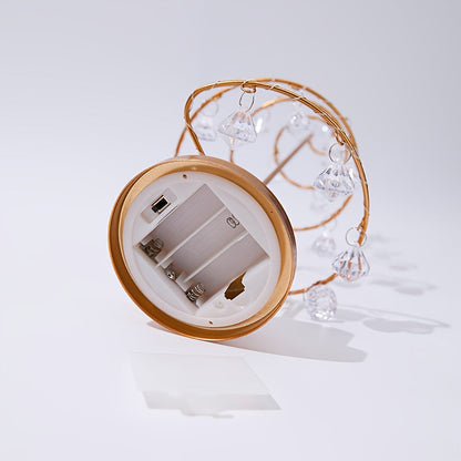 Carl – Lampe LED arbre de cristal