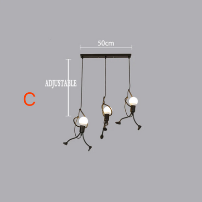 FerRetro – Lampe rétro au look super-héros industriel
