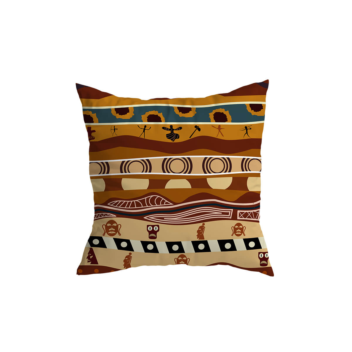 Arkel – Housse de Coussin Abstraite Géométrique