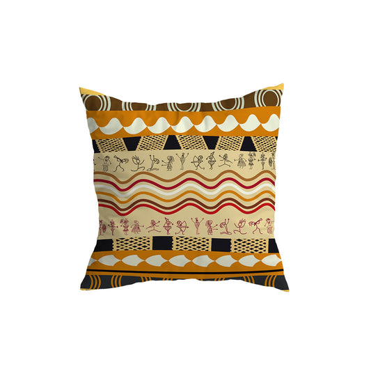 Arkel – Housse de Coussin Abstraite Géométrique