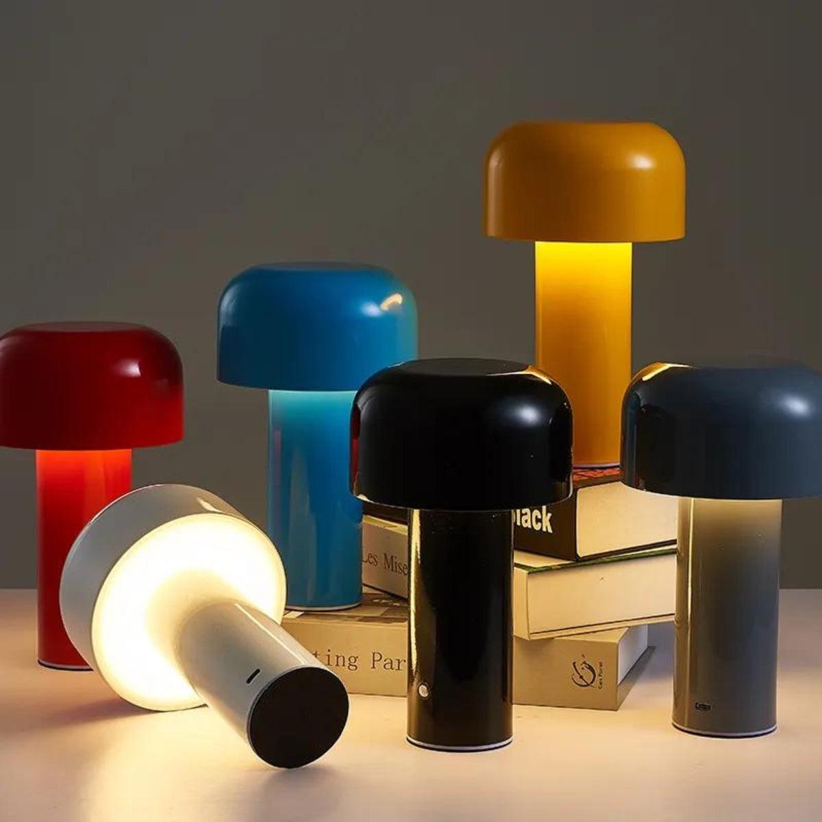 Mushvia – Mini-LED Lampe Champignon pour Éclairage d'Ambiance