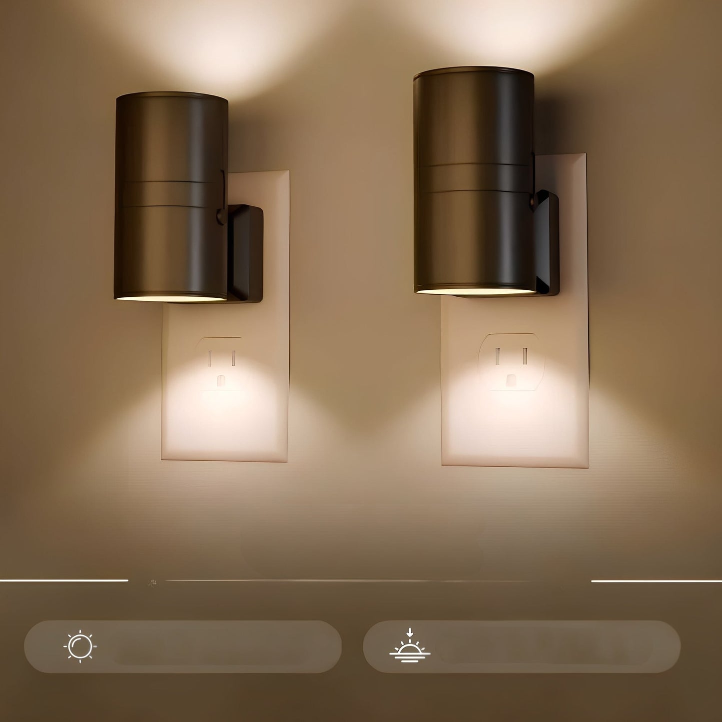 LumiGlow – Applique LED avec luminosité réglable