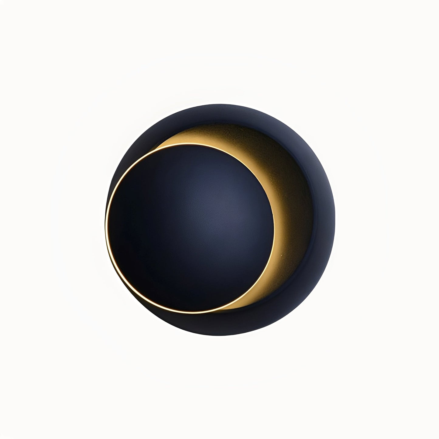 Luna – Applique Murale Éclipse Lunaire Rotative