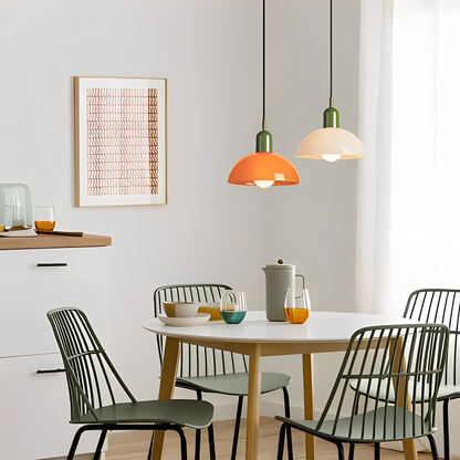 Marisa – Lustre ancien en verre Bauhaus