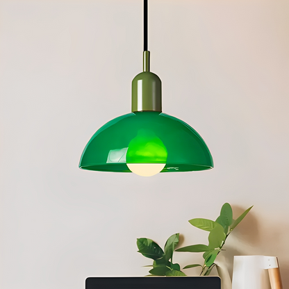 Marisa – Lustre ancien en verre Bauhaus