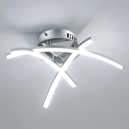 Karina – Plafonnier LED Arc Trident Nordique