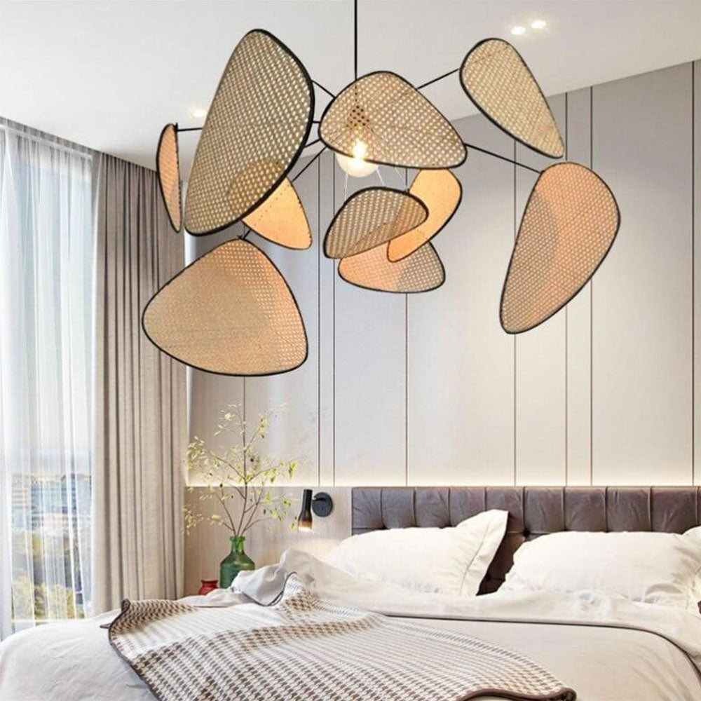 Ranya – Suspension en rotin moderne