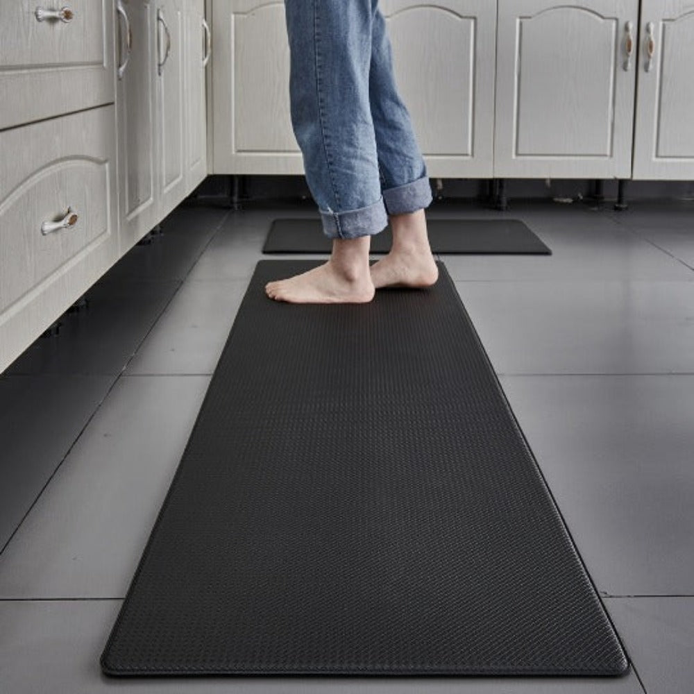 Jillian – Tapis de cuisine en cuir PU épais