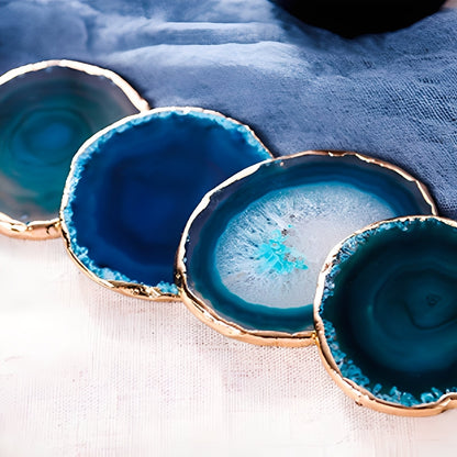 Lin – Sous-verres en agate