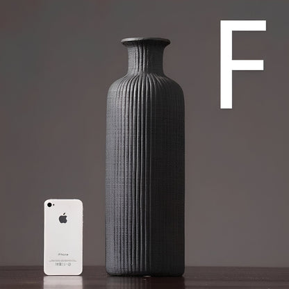 Etsu – Vase en céramique décorative en différentes hauteurs