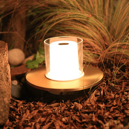 LumaGlow – Bougie LED élégante avec contrôle par induction et lumière sans flamme