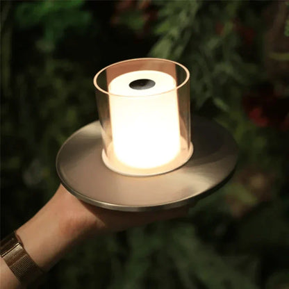 LumaGlow – Bougie LED élégante avec contrôle par induction et lumière sans flamme
