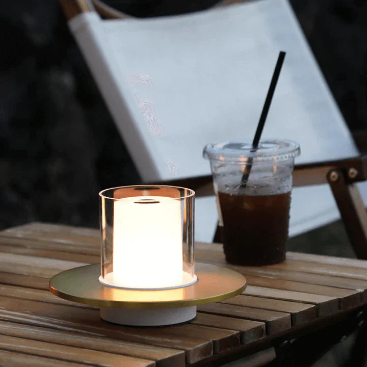 LumaGlow – Bougie LED élégante avec contrôle par induction et lumière sans flamme