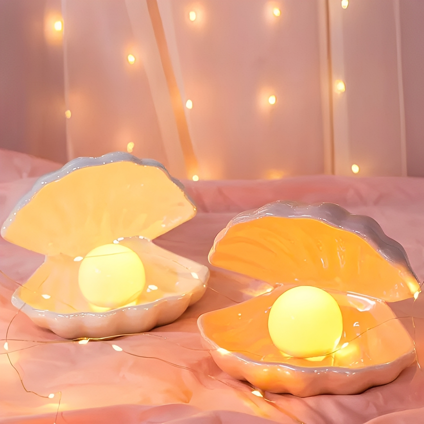 Maris – Lampe de Coquillage Nordique