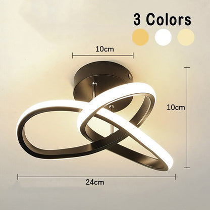 ClartéSmart – Lampe de plafond intelligente au design élégant