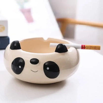 FuméeDrôle – Cendrier en céramique au design animalier cartoon